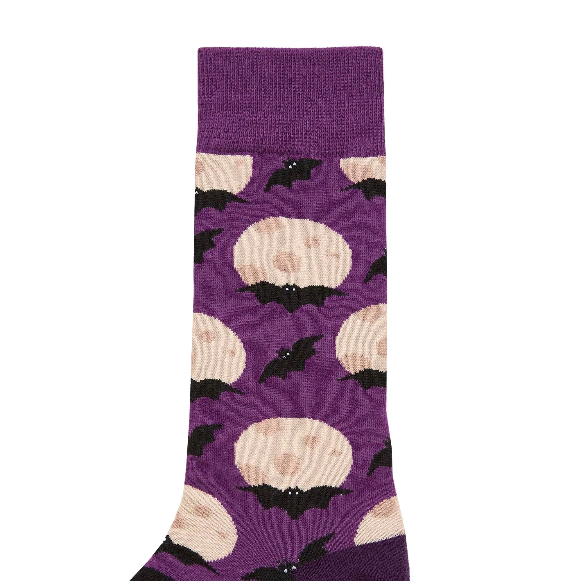 Bats Printed Crew Length Socks