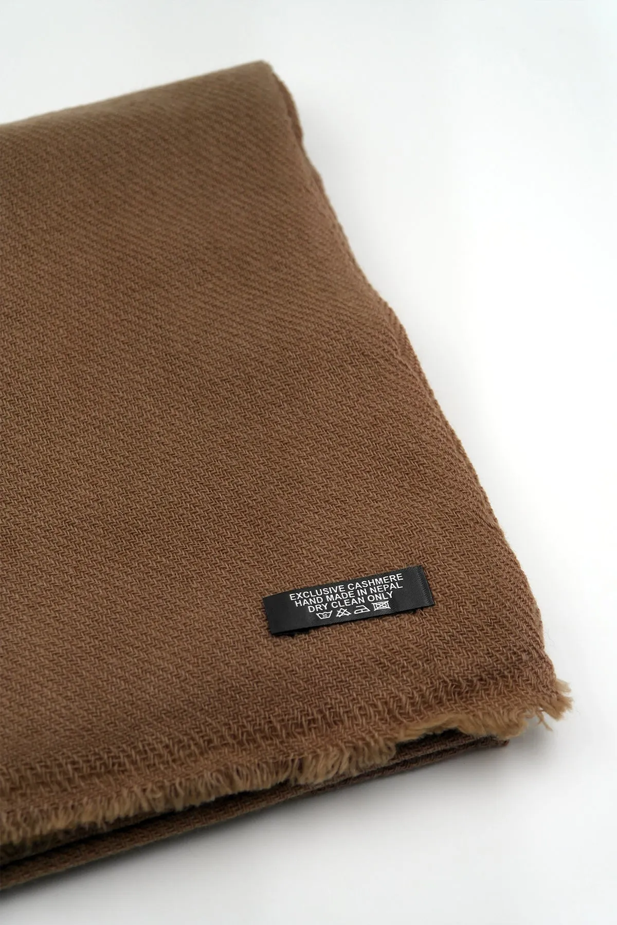 Brown Color Pure Pashmina Shawl