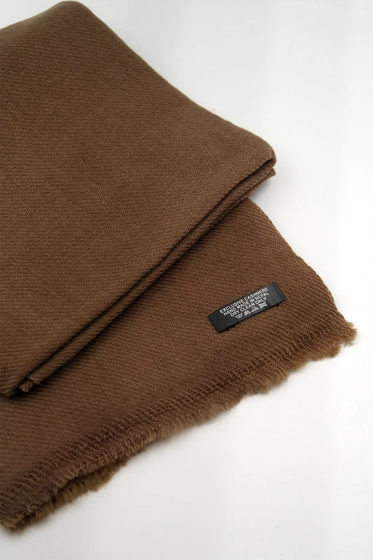 Brown Color Pure Pashmina Shawl