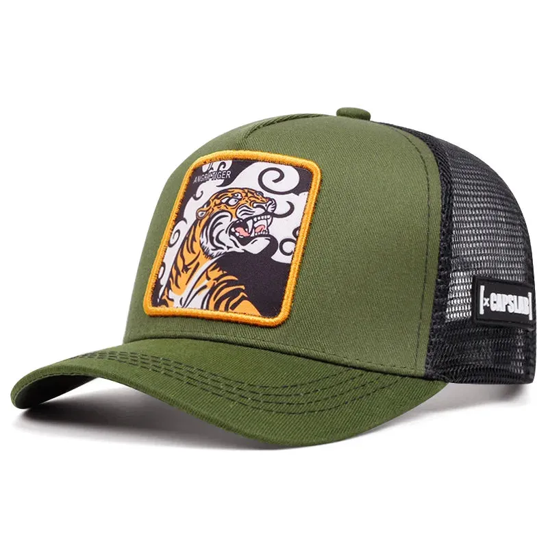 CAPSLAB Animals Trucker Cap