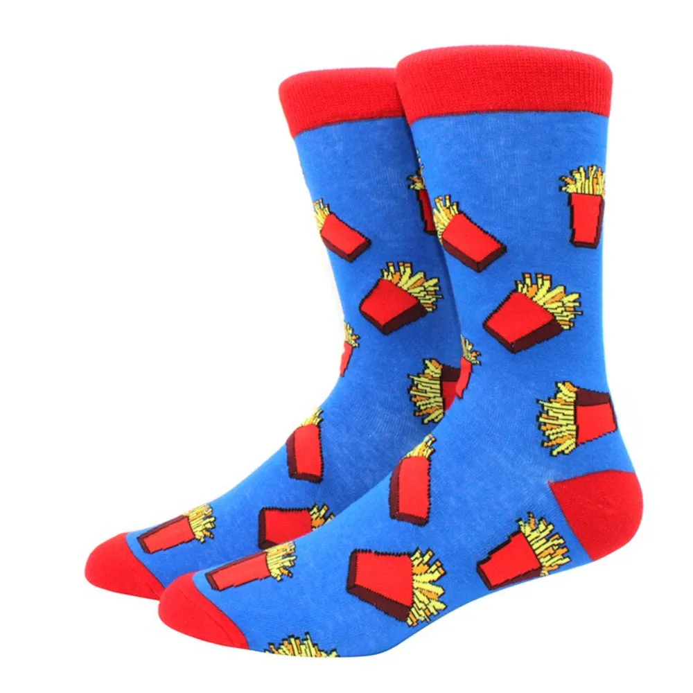 Casual Printed Mismatch Socks