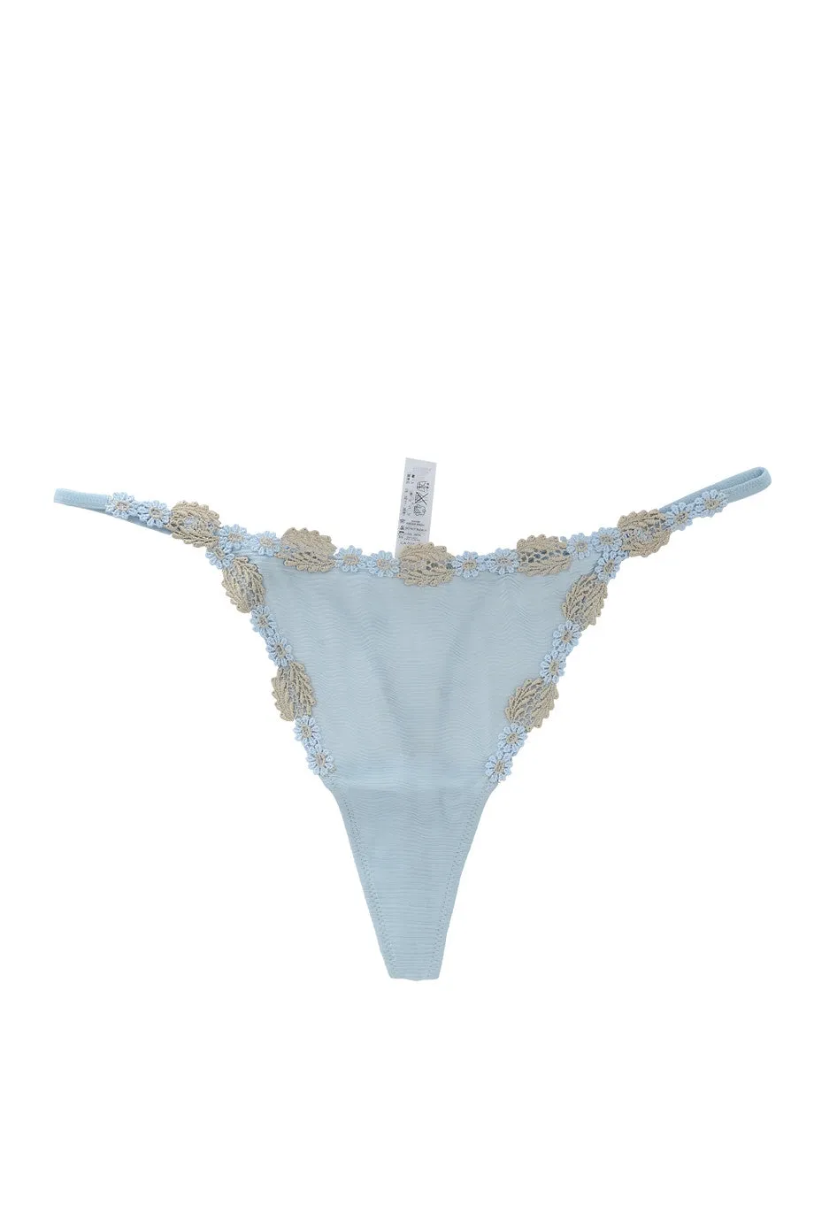 COTTON CLUB VETA Sky Blue Thong