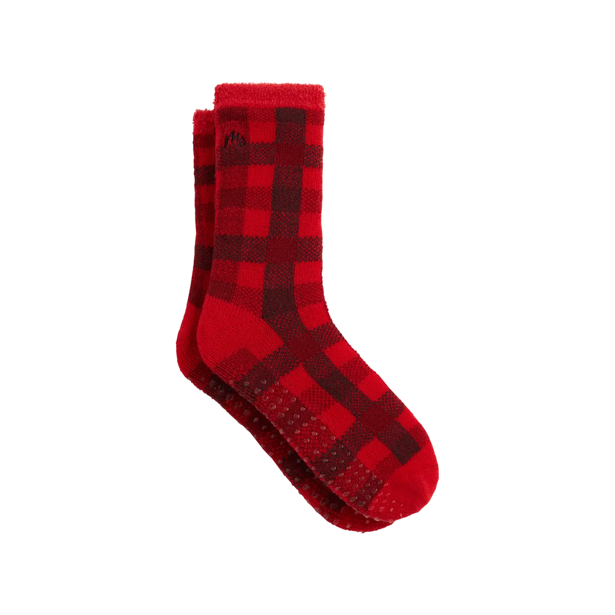 Cozy Sock | Crimson Plaid