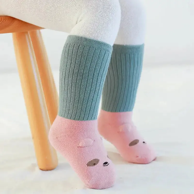 Cozy Terry Baby Floor Socks