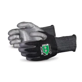 Cut Resistant Gloves - Superior Glove Emerald CX Polyurethane Coating, Nylon/Stainless Steel S13KBPU