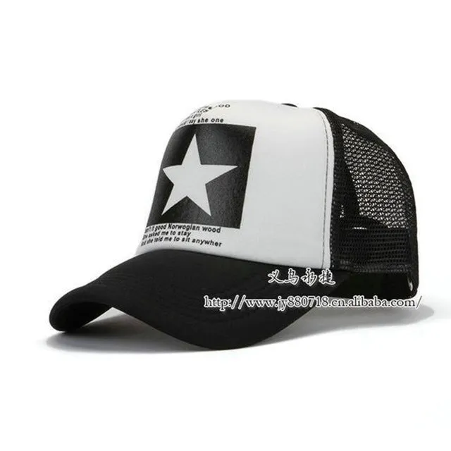 Fashion pointed Star Brand Baseball Cap