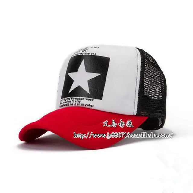 Fashion pointed Star Brand Baseball Cap