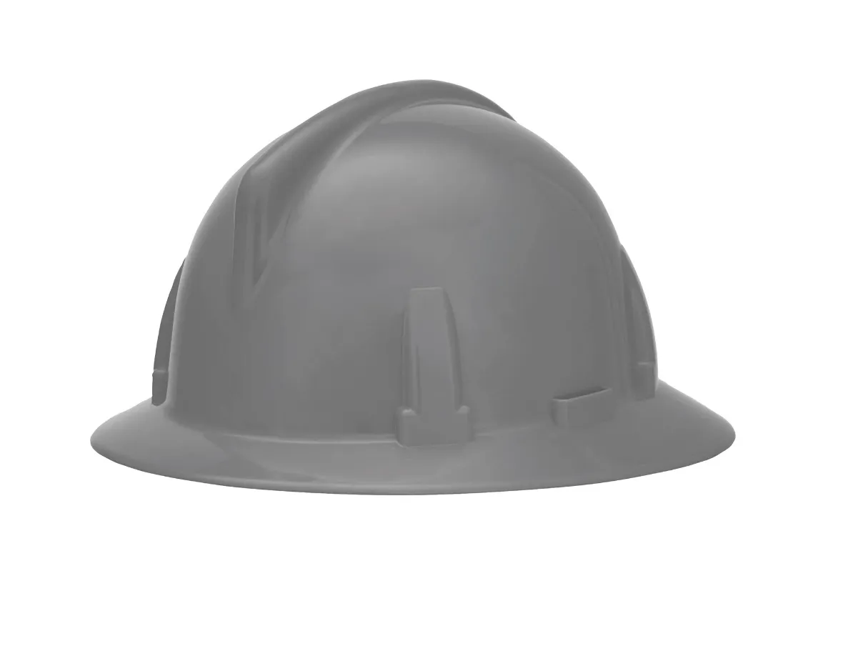 Full-Brim Hard Hat w/ Fas-Trac III Suspension