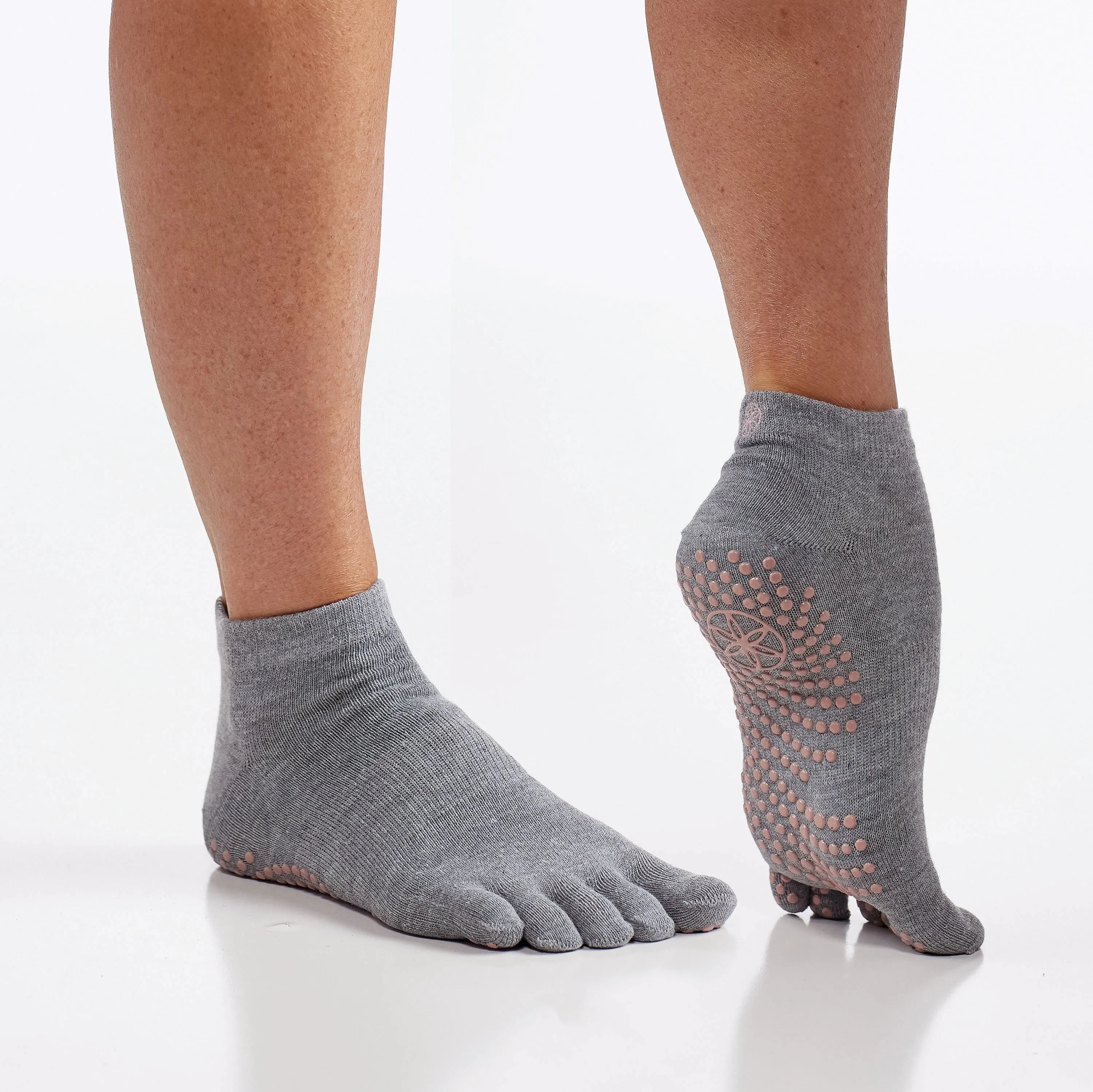 Grippy Classic Yoga Socks - 2 Pack