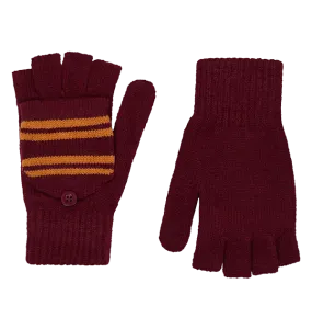 Gryffindor Knitted Mitten Capped Gloves