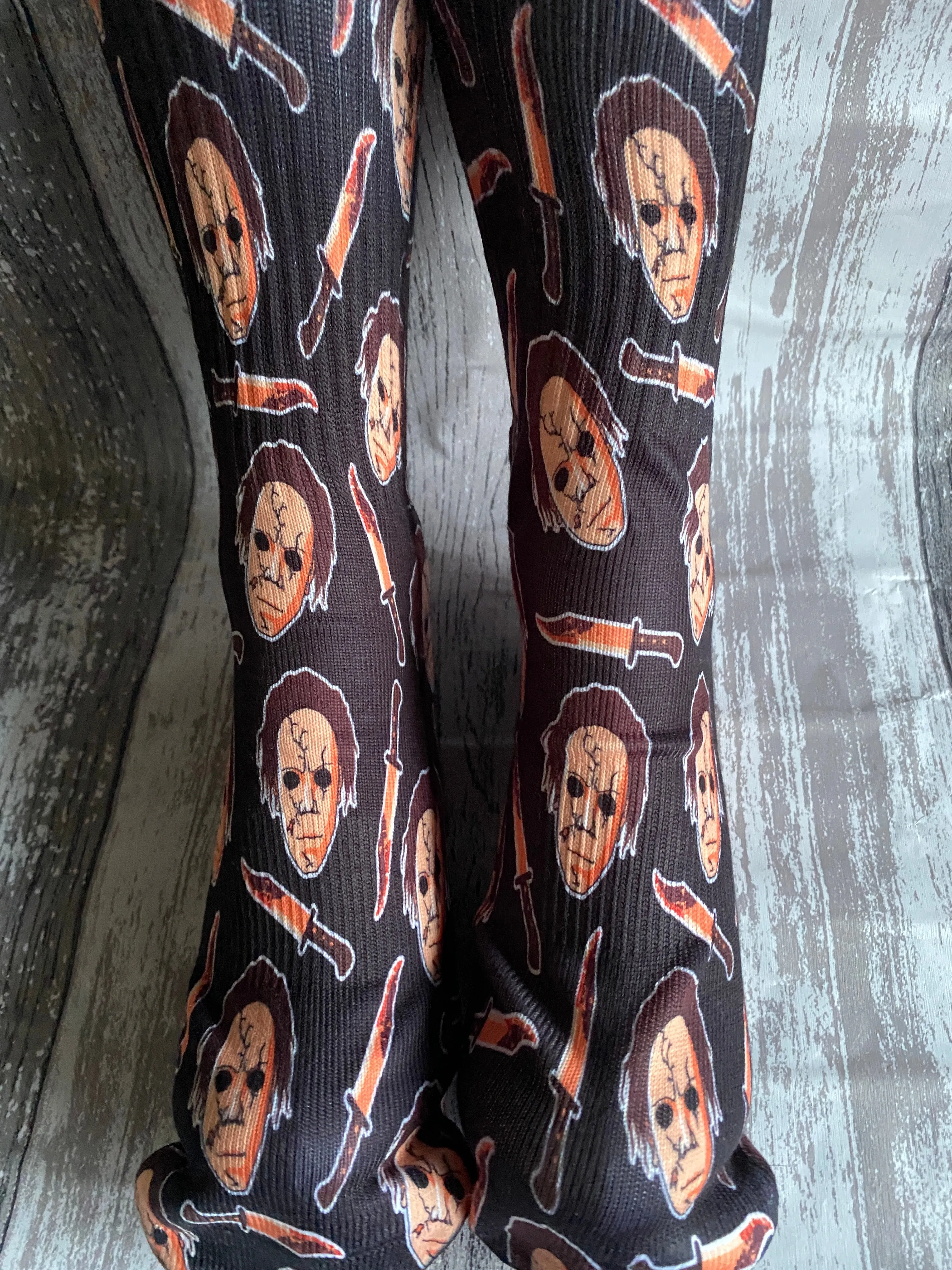 Halloween movie Michael Meyers socks