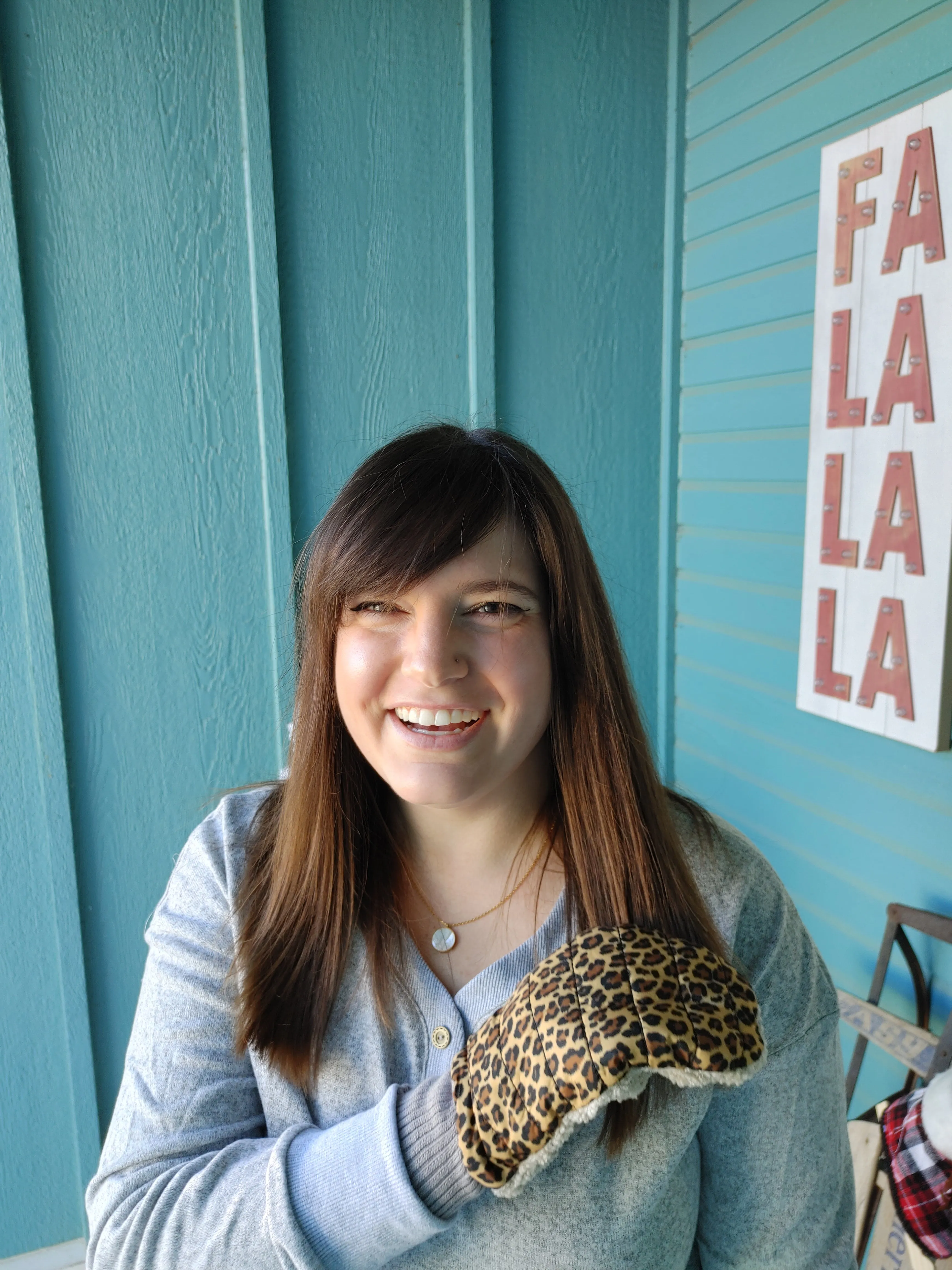 Leopard Print Mittens