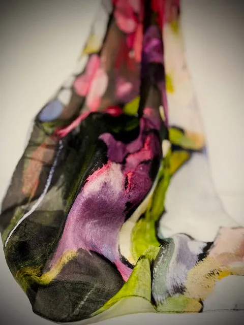 Light Silk Scarf -  Winter Sale 50% Off - At checkout use code Winter50%