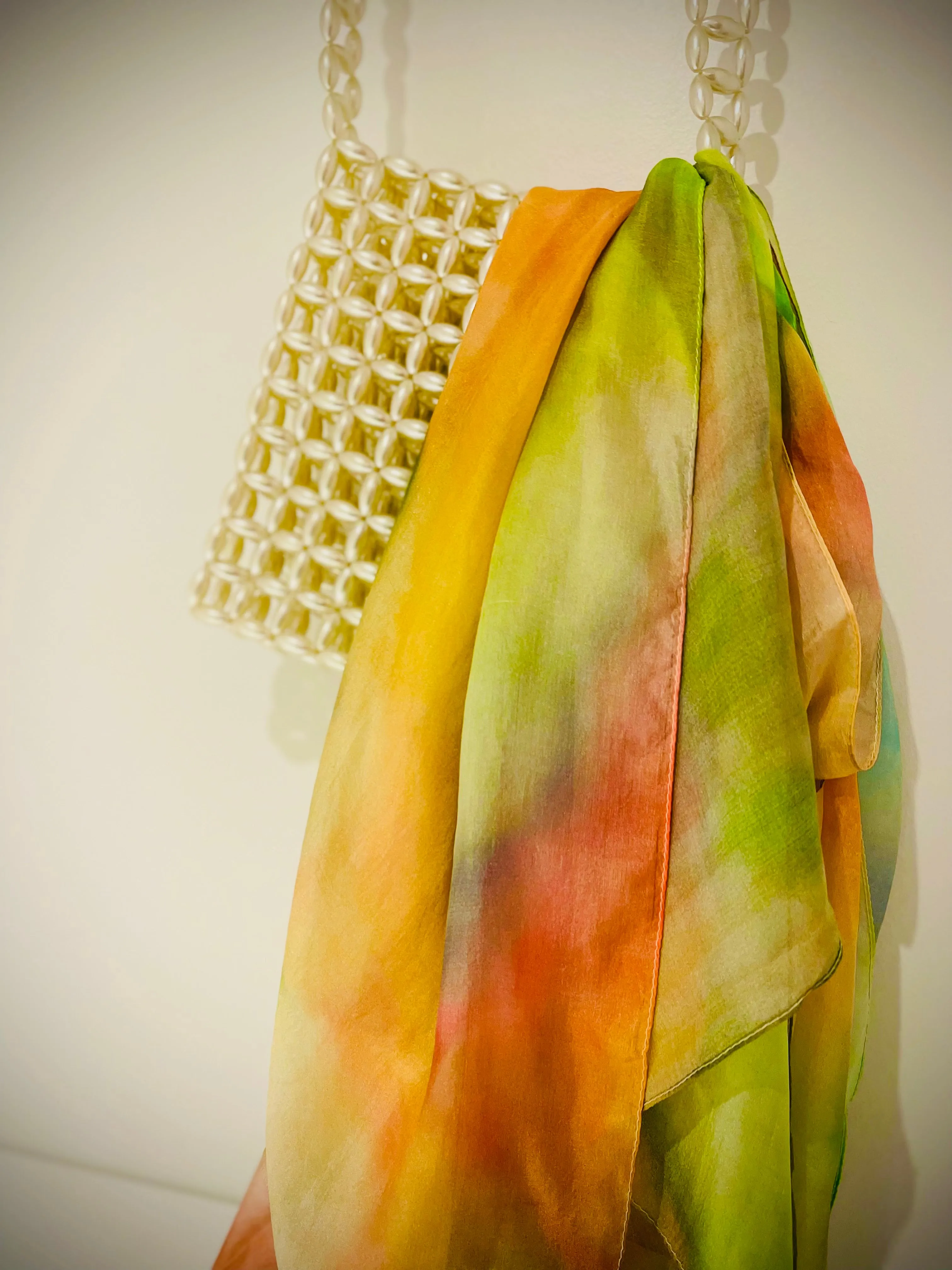 Light Silk Scarf -  Winter Sale 50% Off - At checkout use code Winter50%