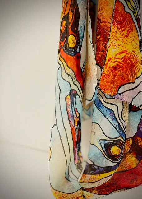 Light Silk Scarf -  Winter Sale 50% Off - At checkout use code Winter50%