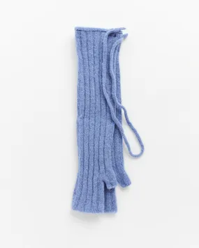 Mijikai Mittens in Dusty Blue