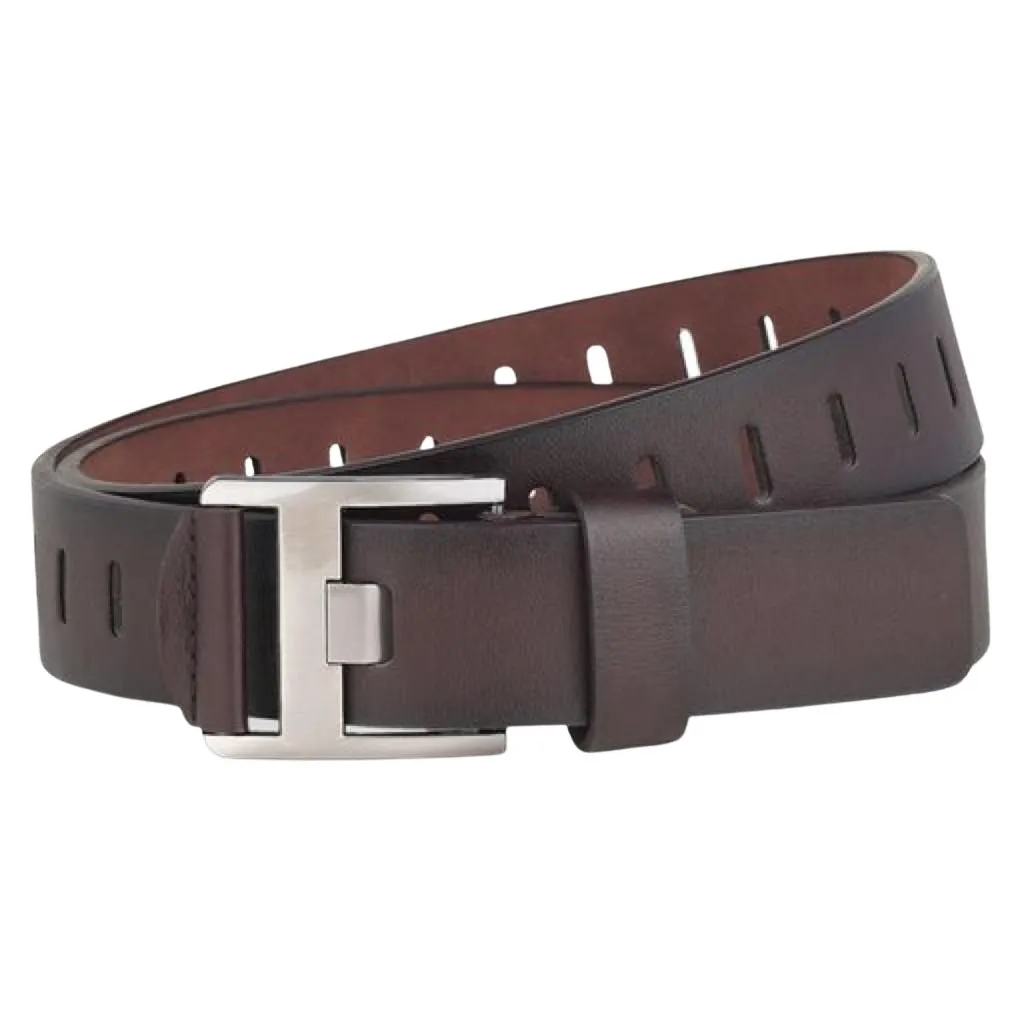 Modern Fashionable Solid Faux Leather Belts For Men