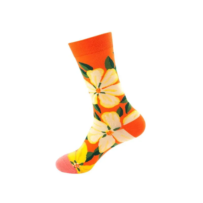 Mox JT Printed Autumn Funny Socks - Multi Color Optional