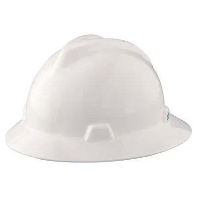 MSA 454733 WHITE V-GARD SLOTTED HAT