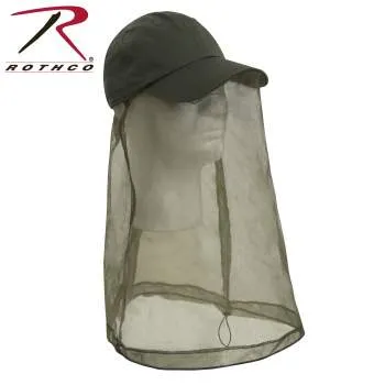 Operator Cap With Mosquito Net