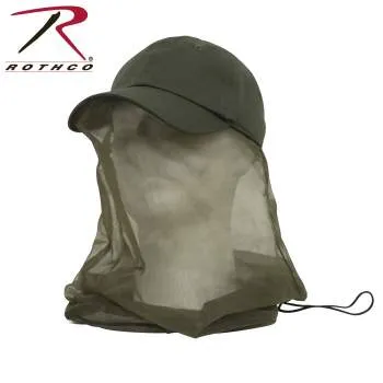 Operator Cap With Mosquito Net