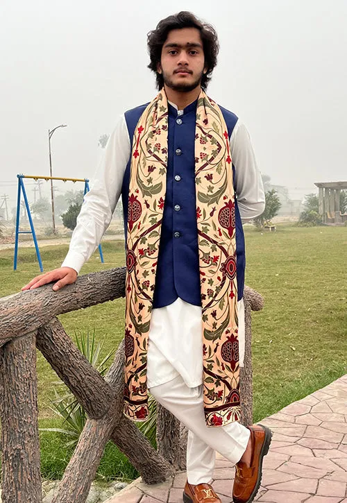 PAKISTAN BRAND MEN SHAWL PREMIUM COLLECTION - SHAHI MEHFIL