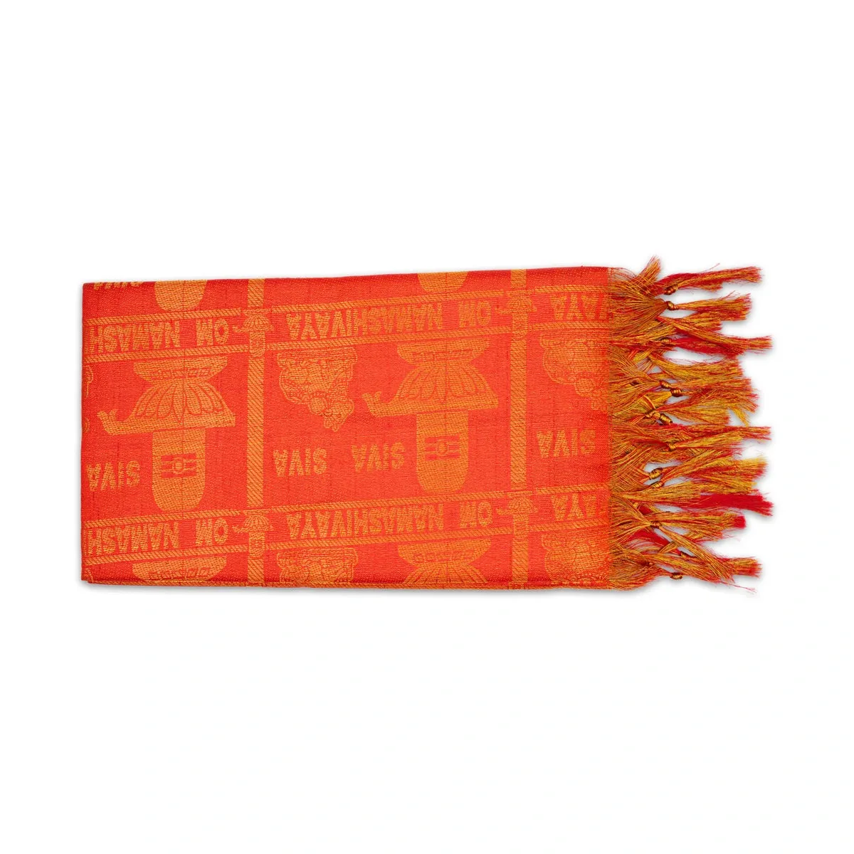 Ponnadai Shawl - 2 Mtr | Shiva Shiva Design Towel/ Jari Angavastram for Men & Women