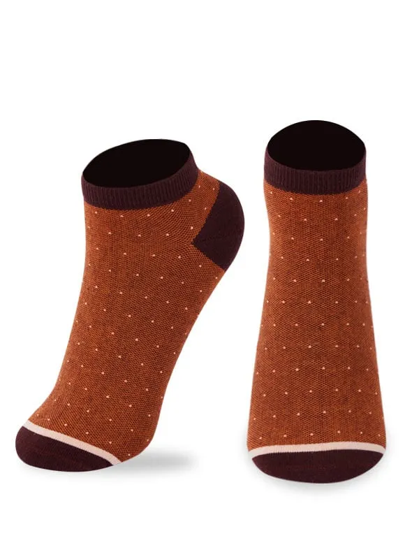 Printed Cotton Ankle Socks