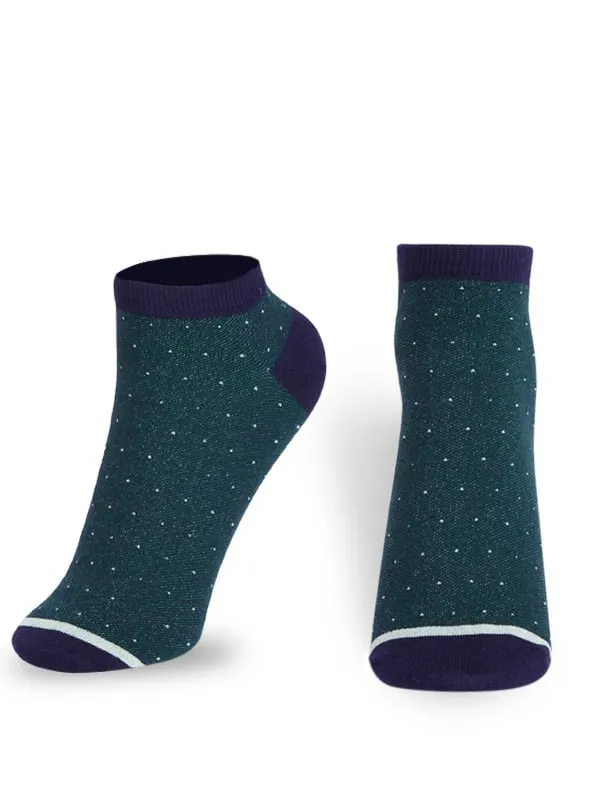 Printed Cotton Ankle Socks