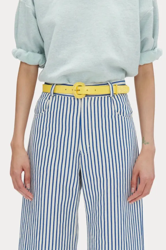 Rachel Comey - Wrapped Thin Estate Belt: Banana