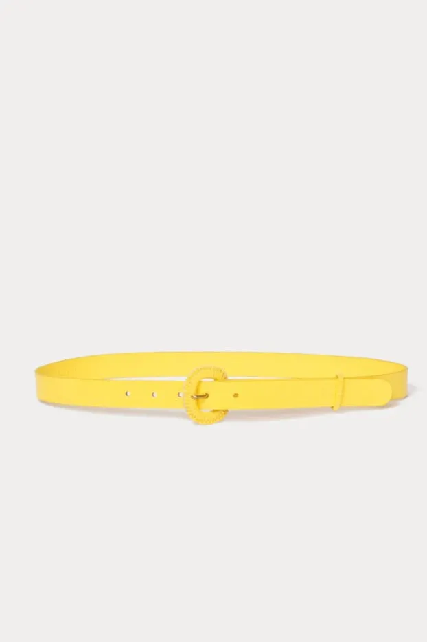 Rachel Comey - Wrapped Thin Estate Belt: Banana