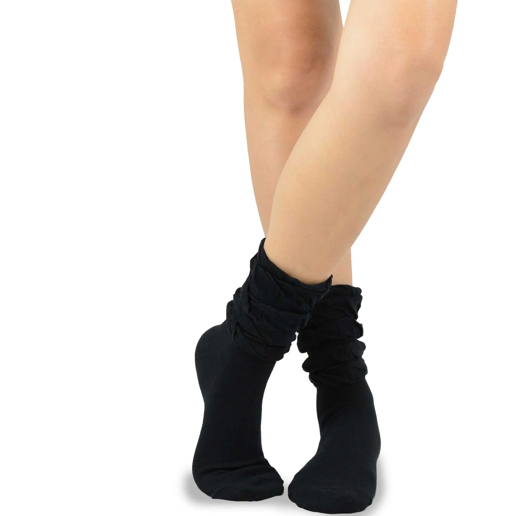 Ruffle Slouch Ankle Socks