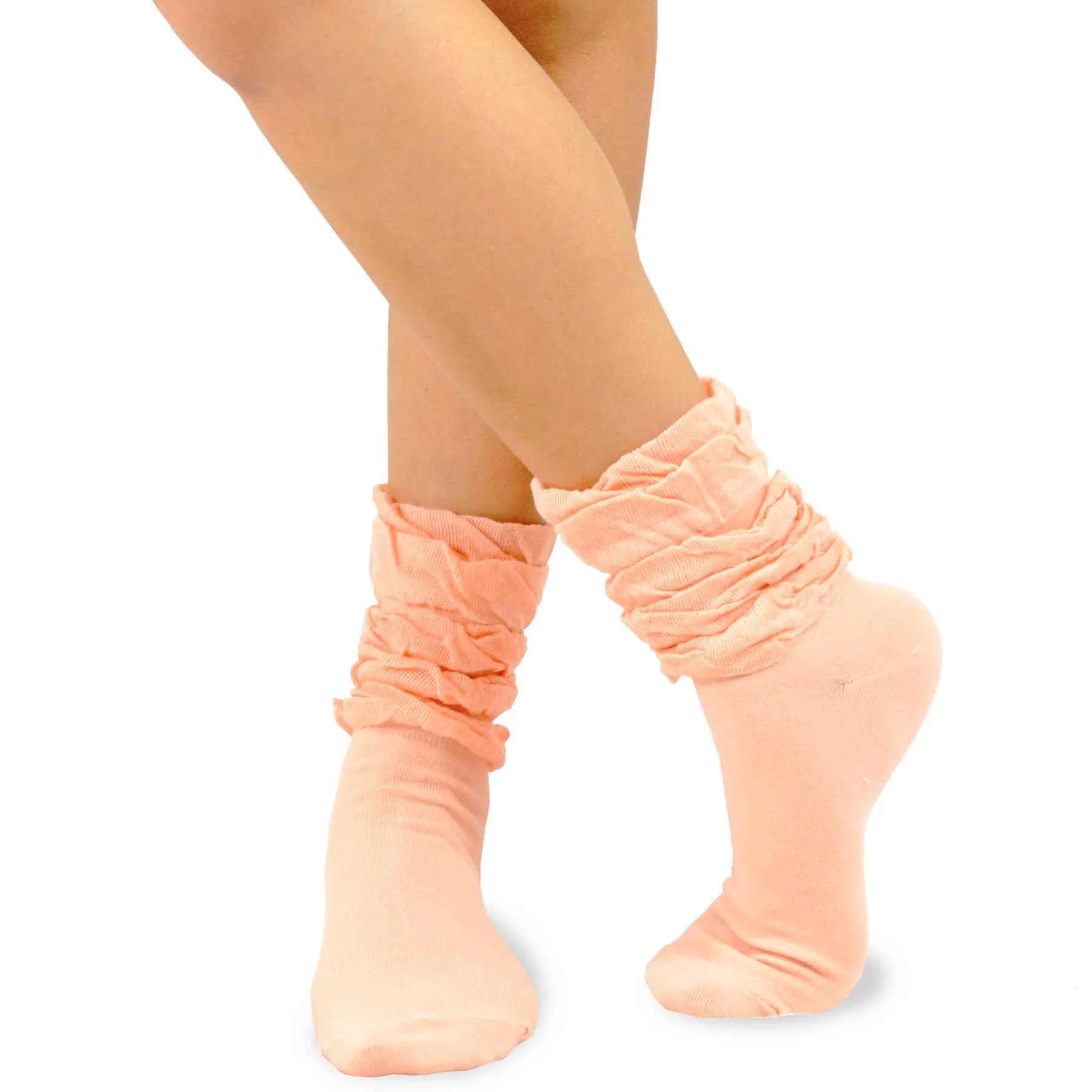 Ruffle Slouch Ankle Socks