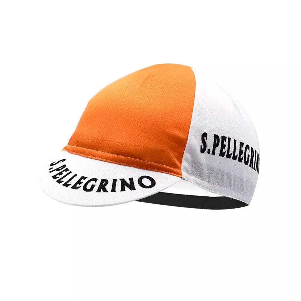 San Pellegrino Orange Cycling Cap