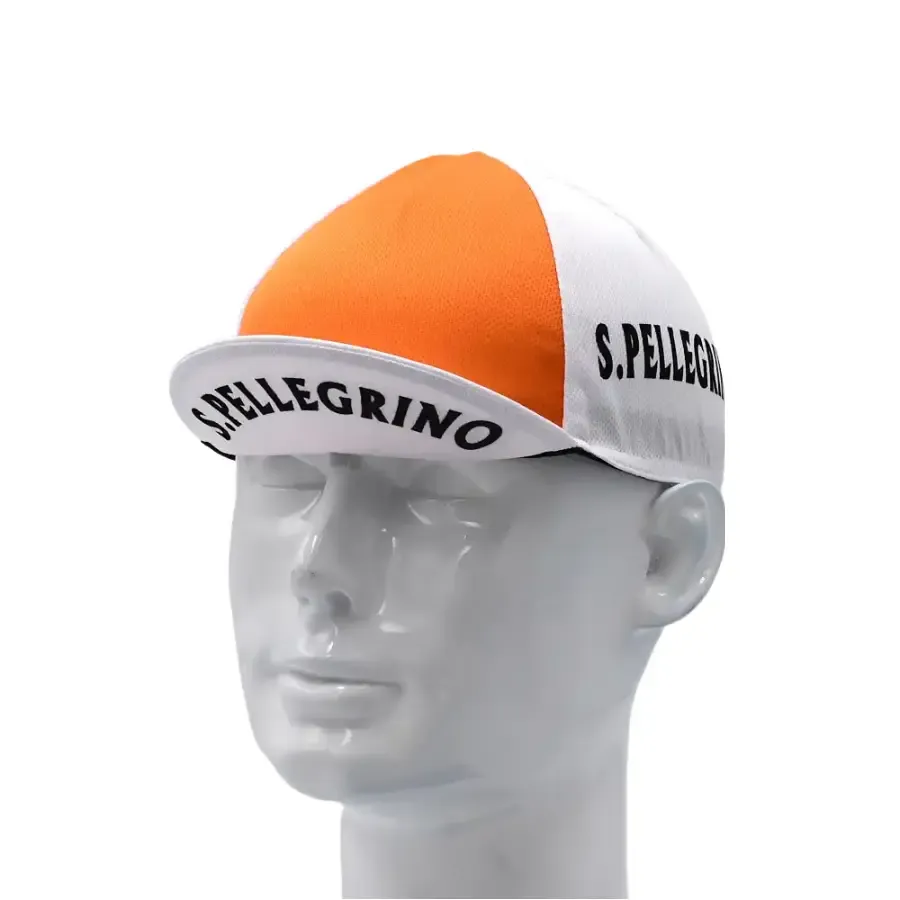 San Pellegrino Orange Cycling Cap