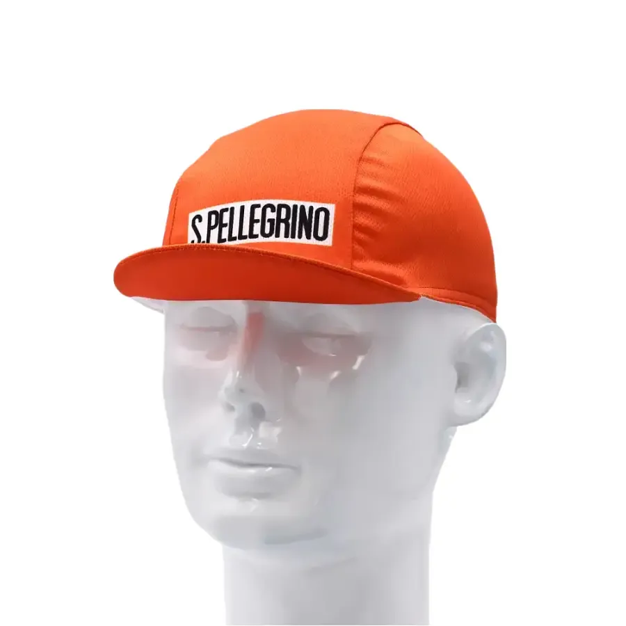 San Pellegrino Orange Cycling Cap