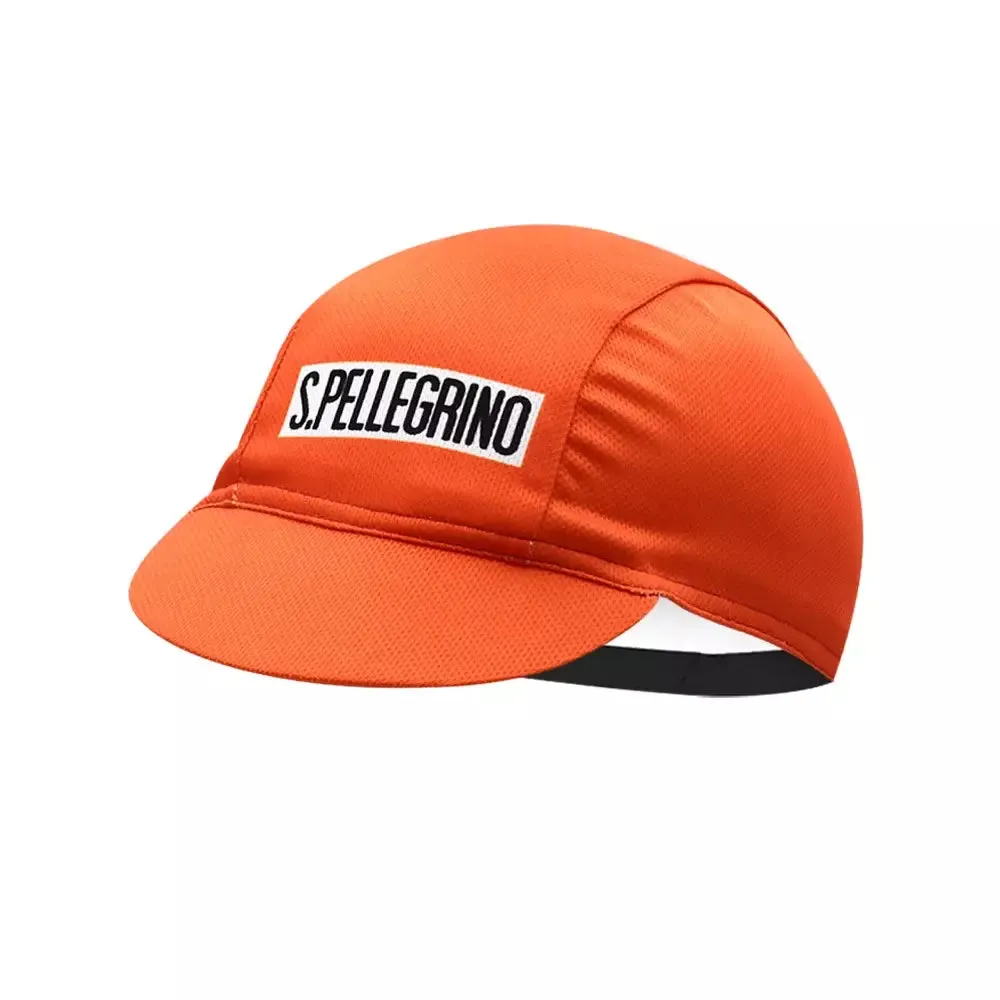 San Pellegrino Orange Cycling Cap