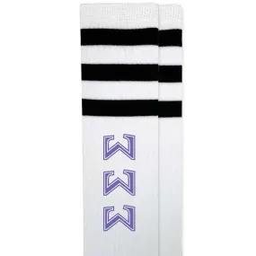 Sigma Sigma Sigma Printed Striped Knee High Socks