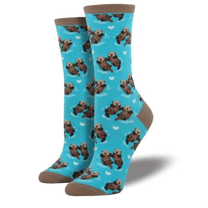 'Significant Otter' Women's Printed socks