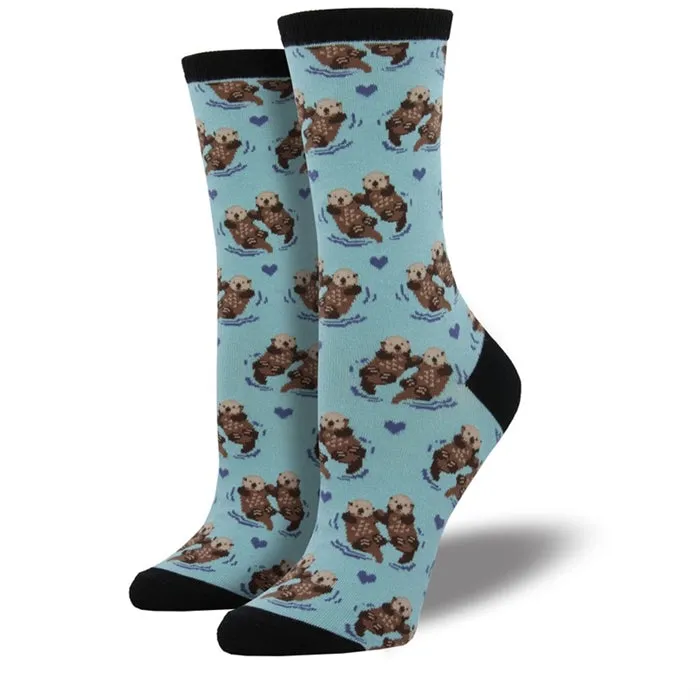 'Significant Otter' Women's Printed socks