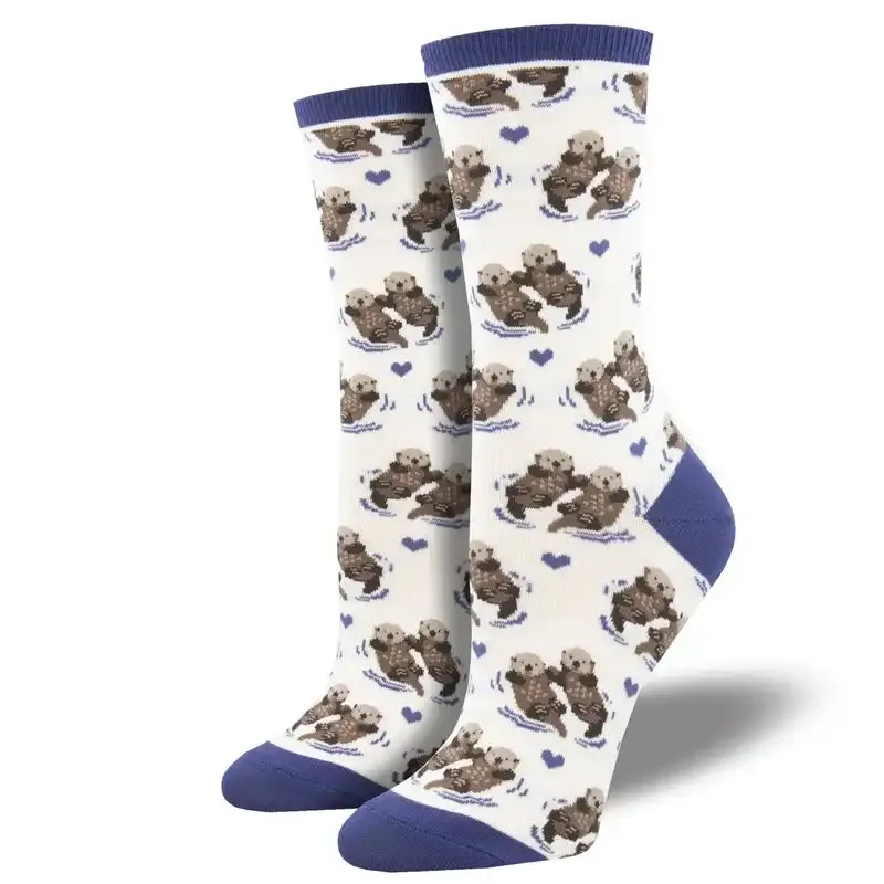 'Significant Otter' Women's Printed socks