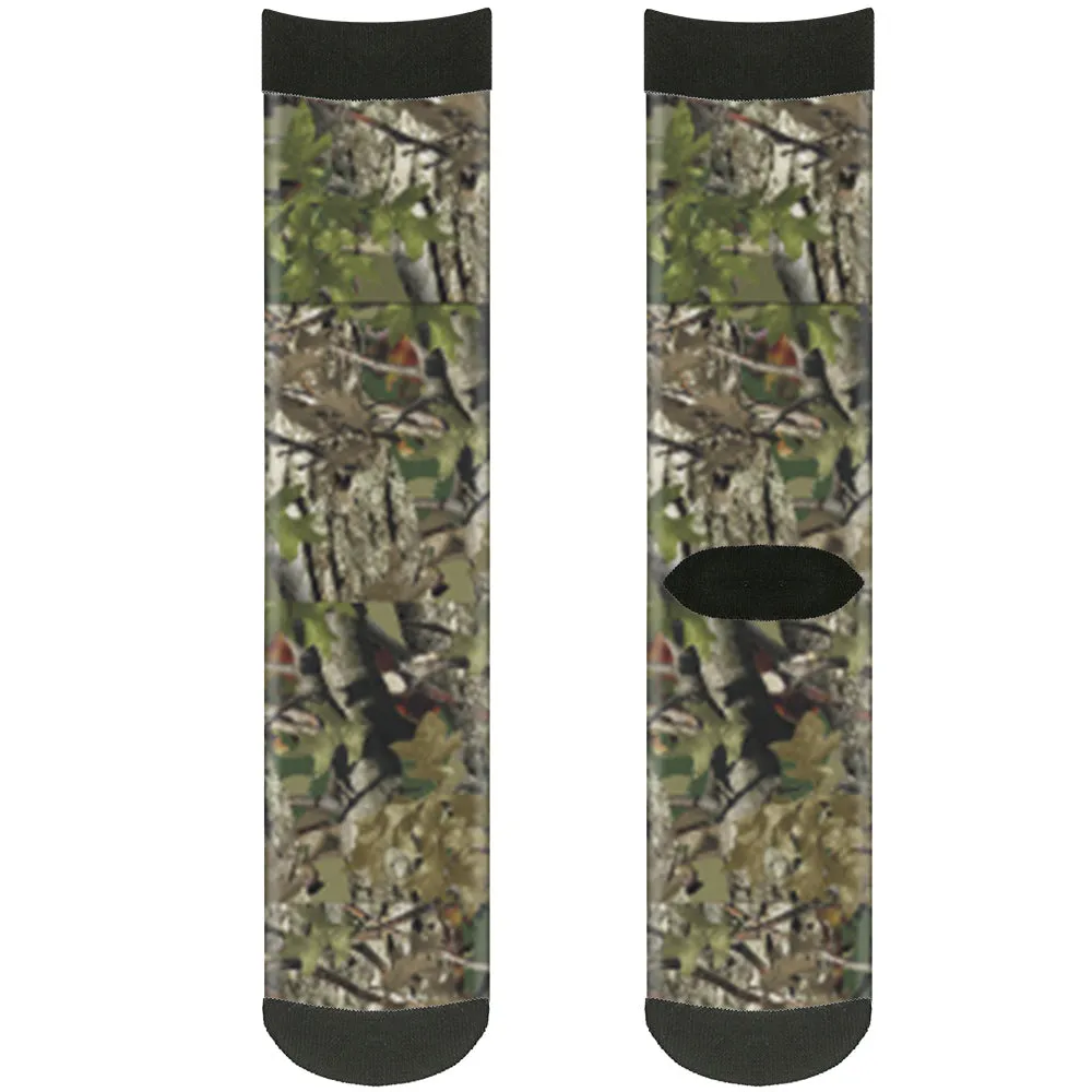 Sock Pair - Polyester - Hunting Camo - CREW