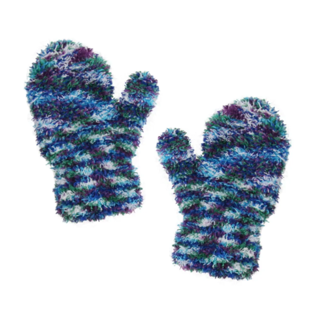 Spacedye Poly Eyelash Magic Stretch Mittens - Toddler