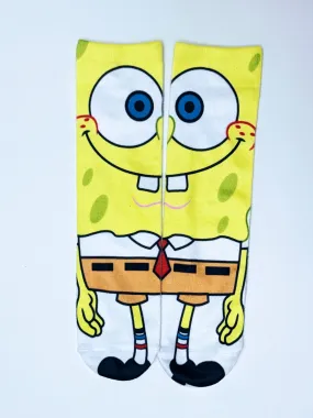 Spongebob Printed Unisex Ankle Socks