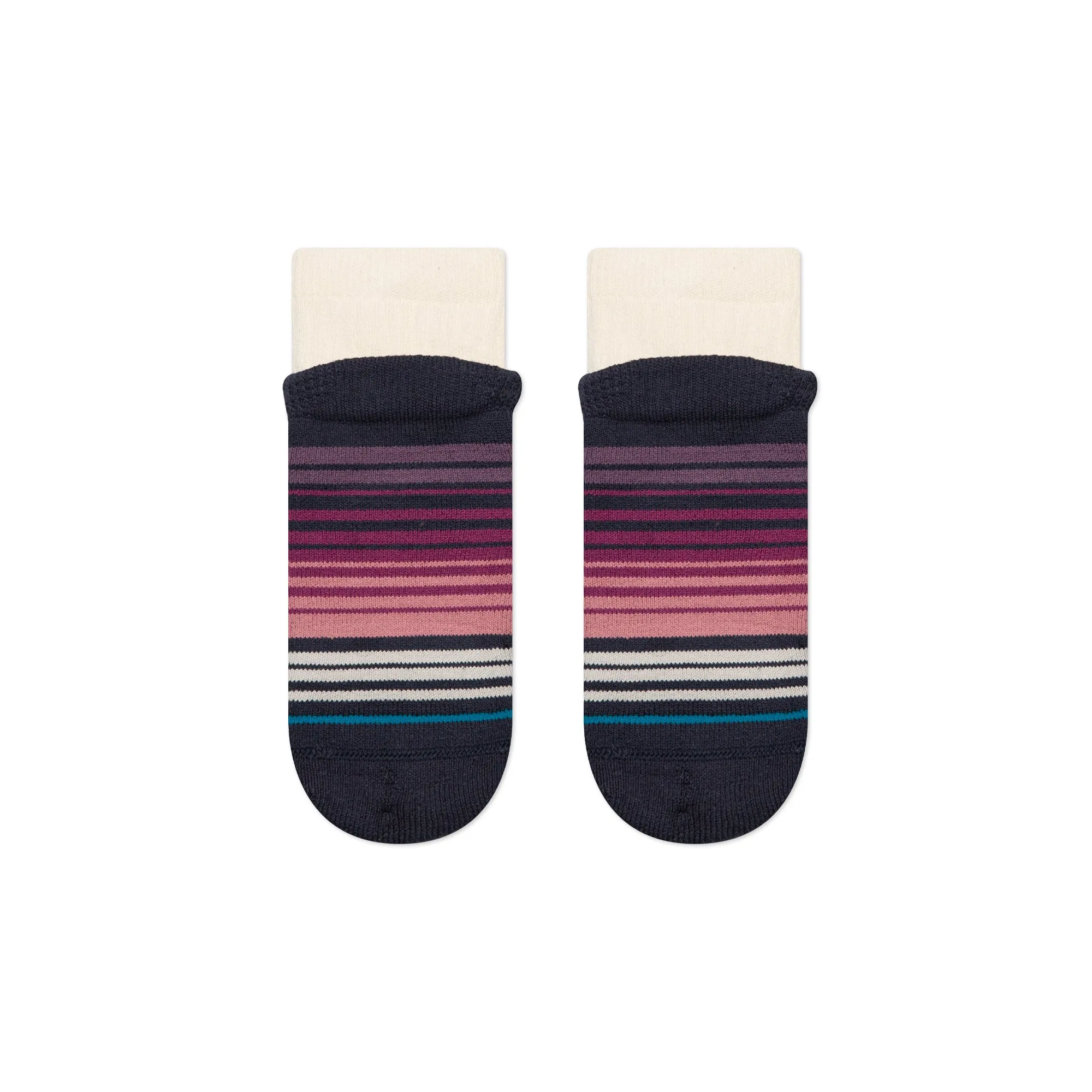 Stance Curren Grape Cozy Slipper Quarter Socks