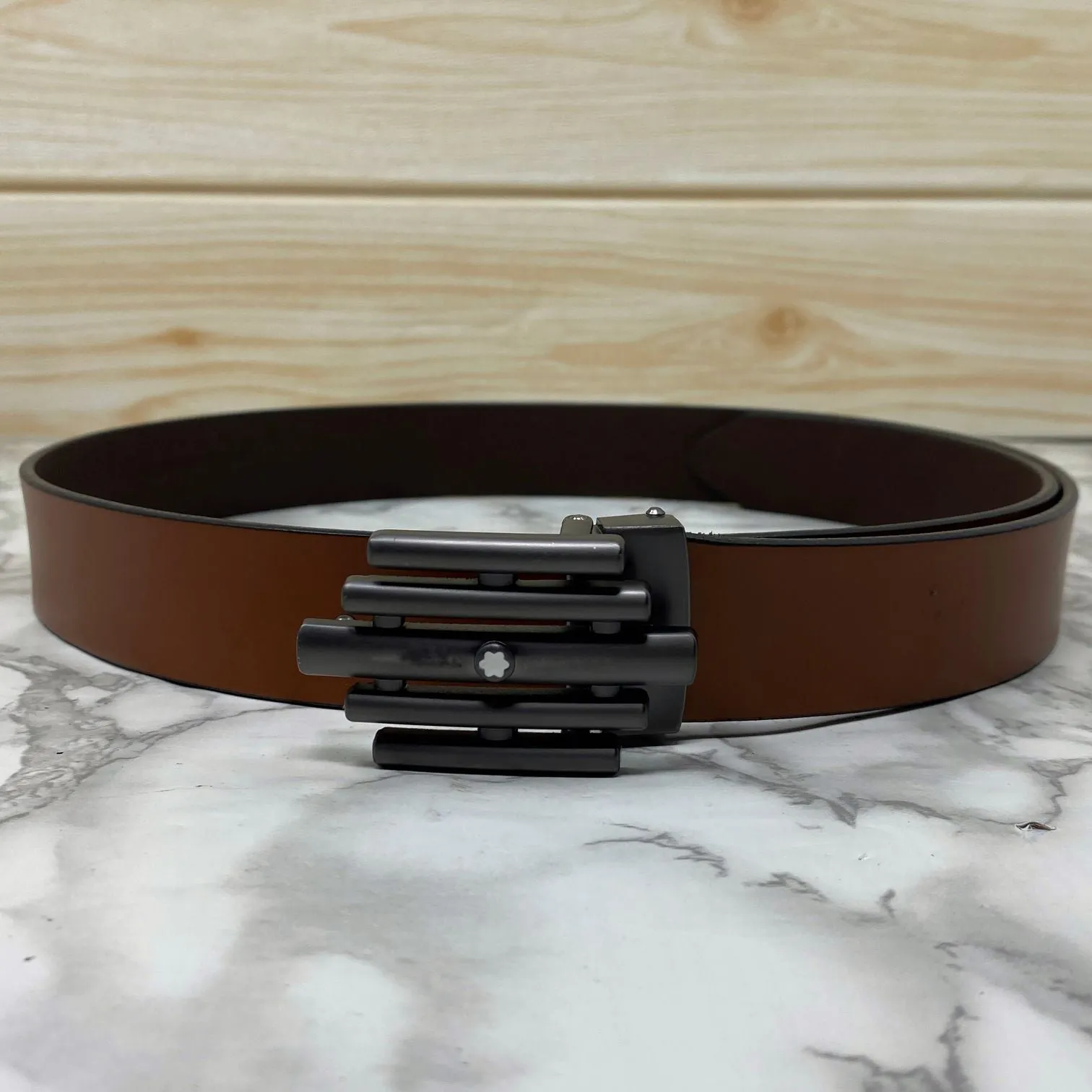 Stylish Formal Leather Strap Belt For Men-JonasParamount