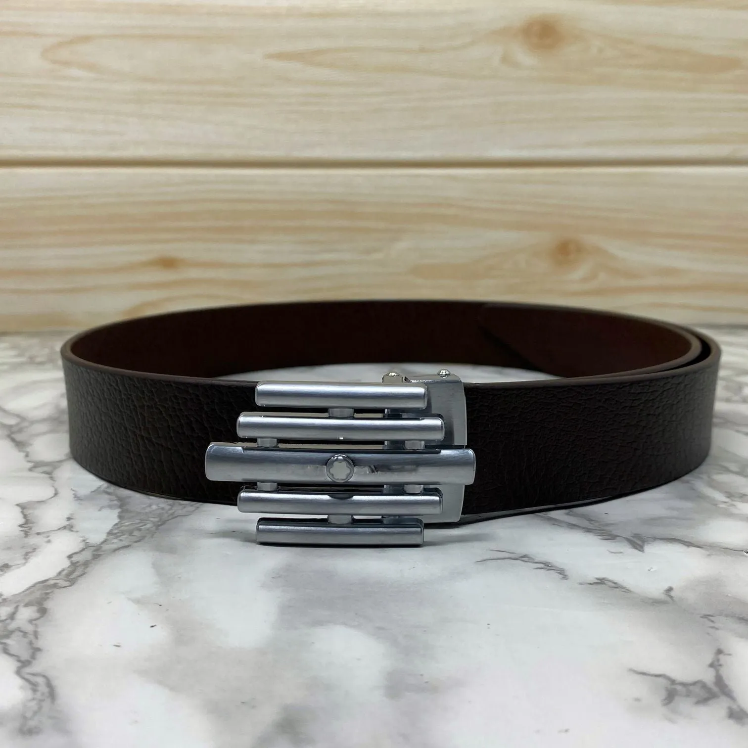 Stylish Formal Leather Strap Belt For Men-JonasParamount