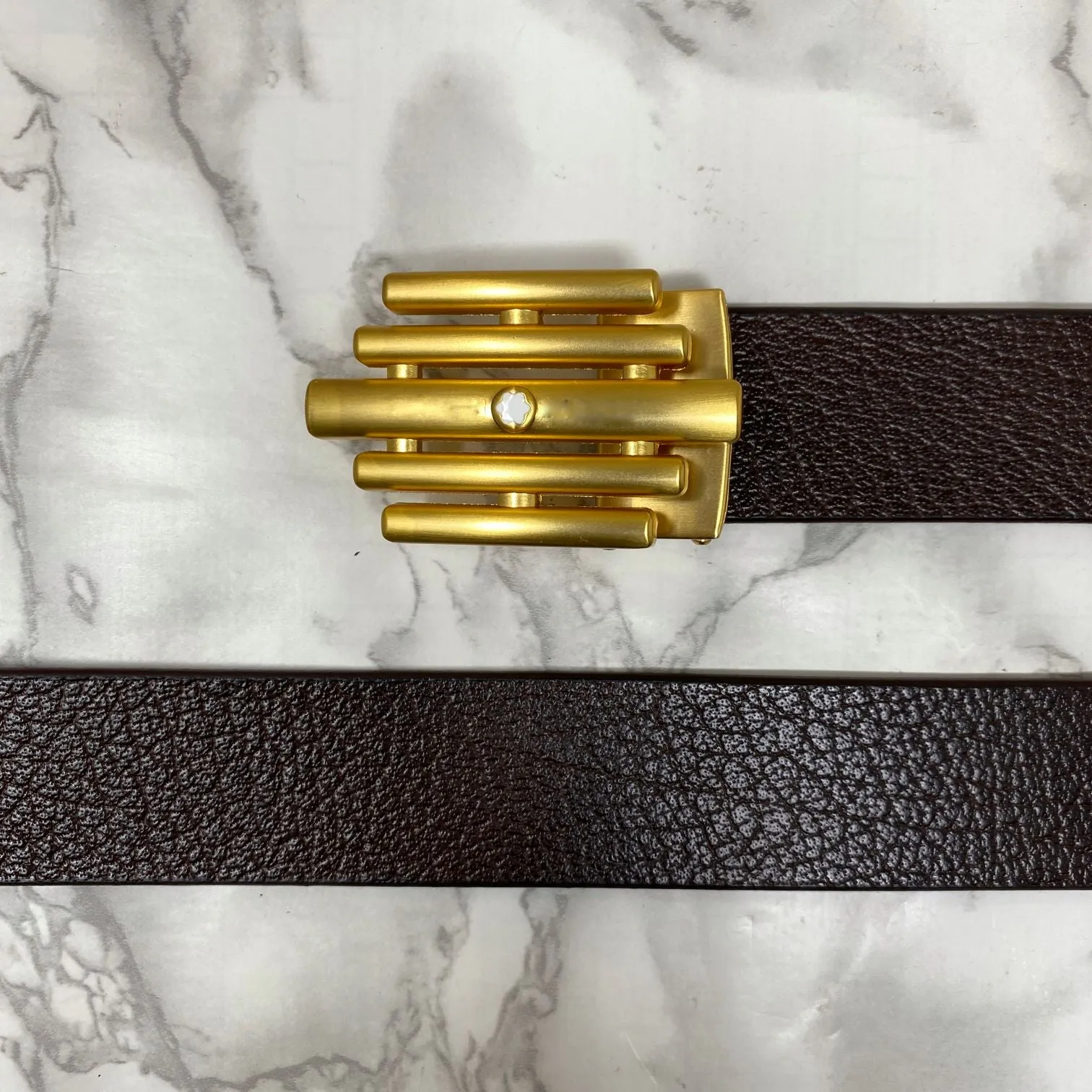 Stylish Formal Leather Strap Belt For Men-JonasParamount