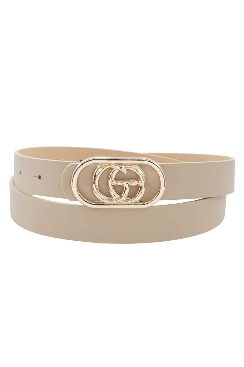 Stylish Modern Border Letter Belt