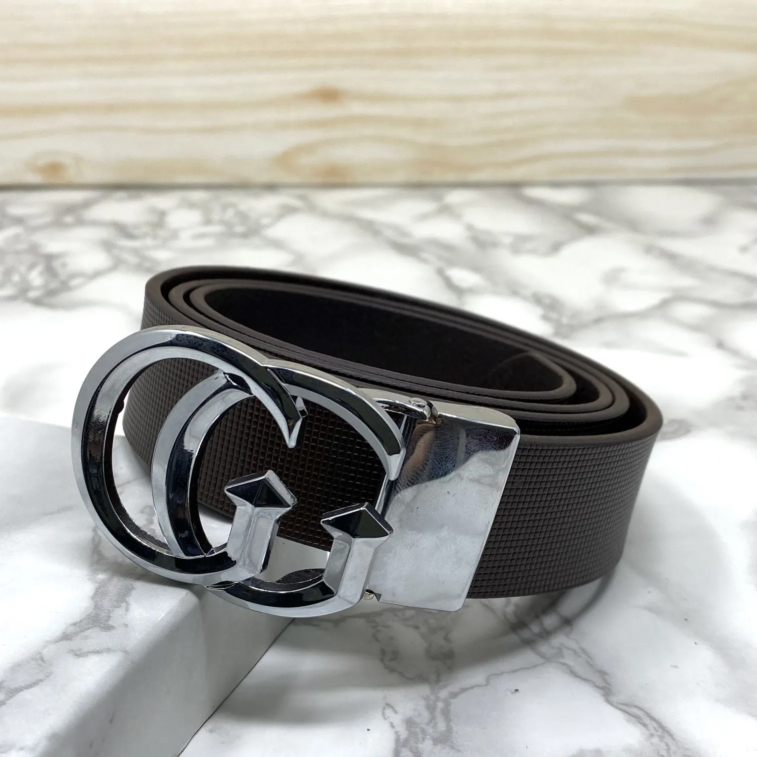 Stylish New Arrival GG Letter Pure Leather Belt-JonasParamount